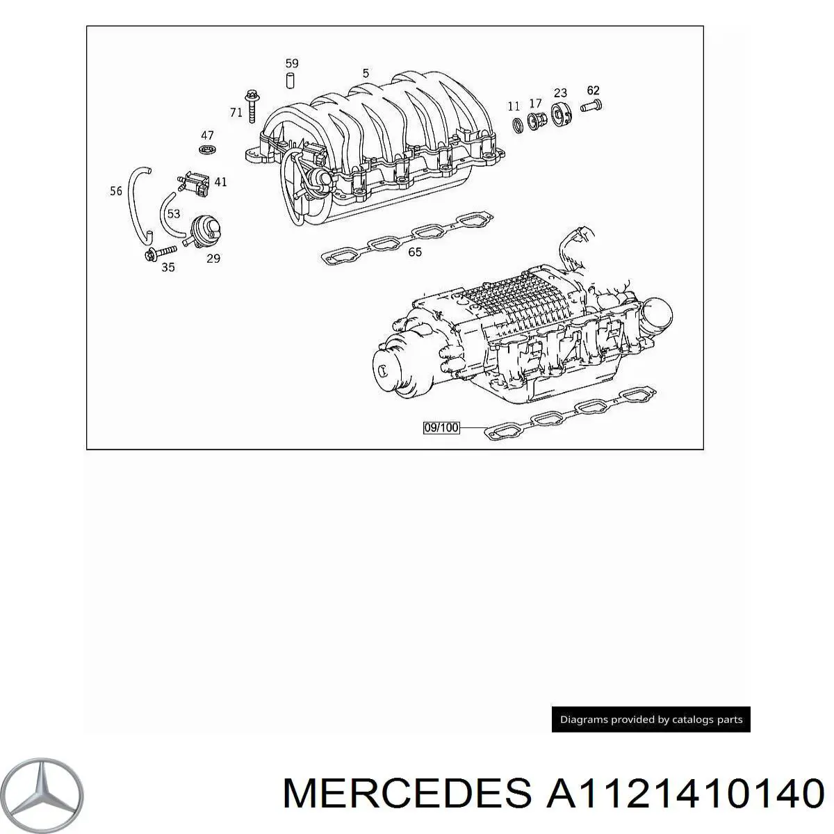  Mercedes A1121410140 precio, desde 10,95 EUR