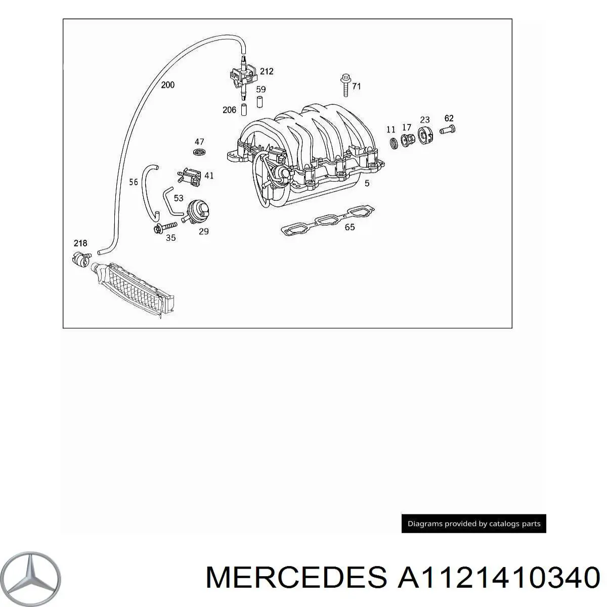 Comprar A1121410340 Mercedes 