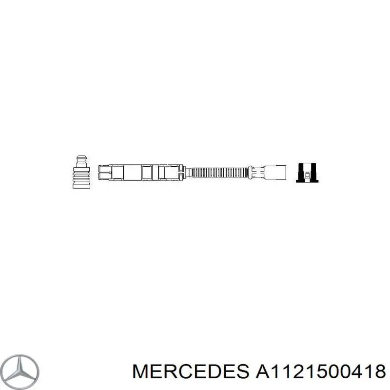 A112150041864 Mercedes Cables de alta tensión, juego