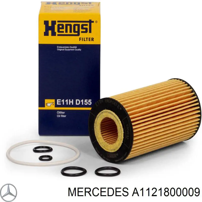 Filtro de aceite Mercedes A1121800009 precio, desde 6,21 EUR