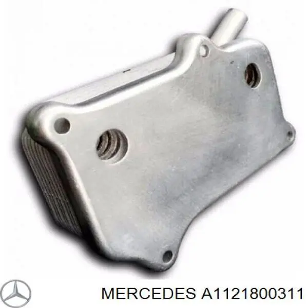 A1121800311 Mercedes radiador de aceite