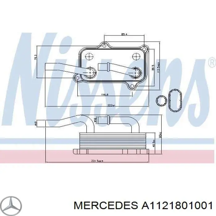 Bomba de aceite para Mercedes S (W220)