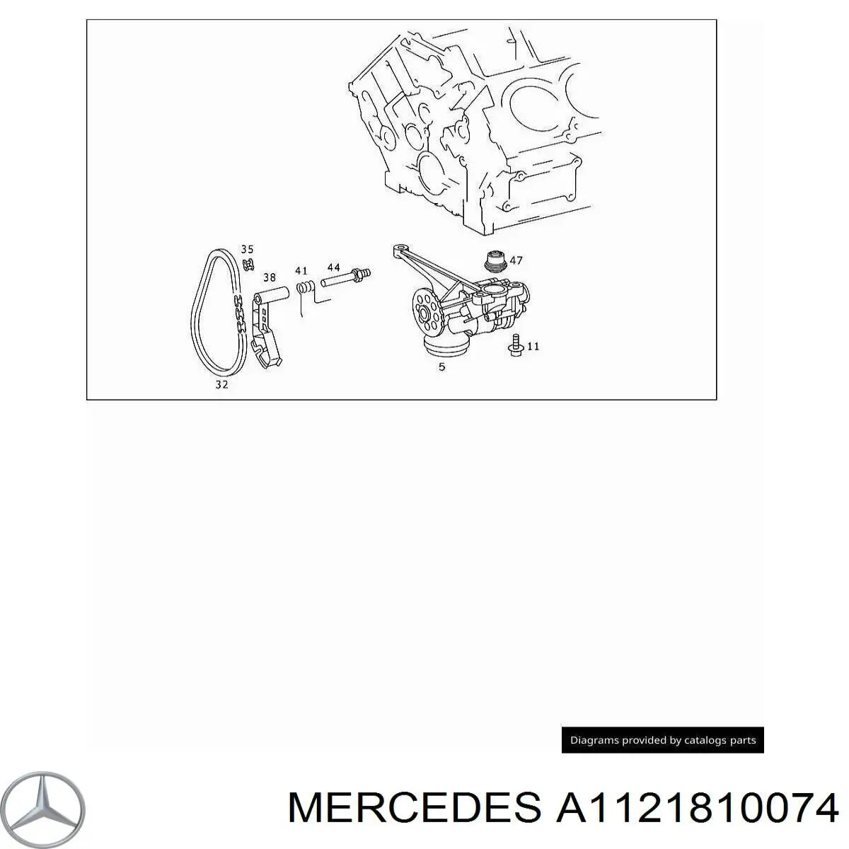  Mercedes A1121810074 precio, desde 8,80 EUR