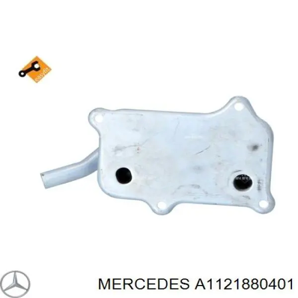 A1121880401 Mercedes radiador de aceite