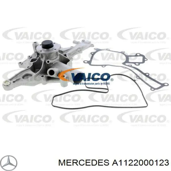 A1122000123 Mercedes rodete ventilador, refrigeración de motor
