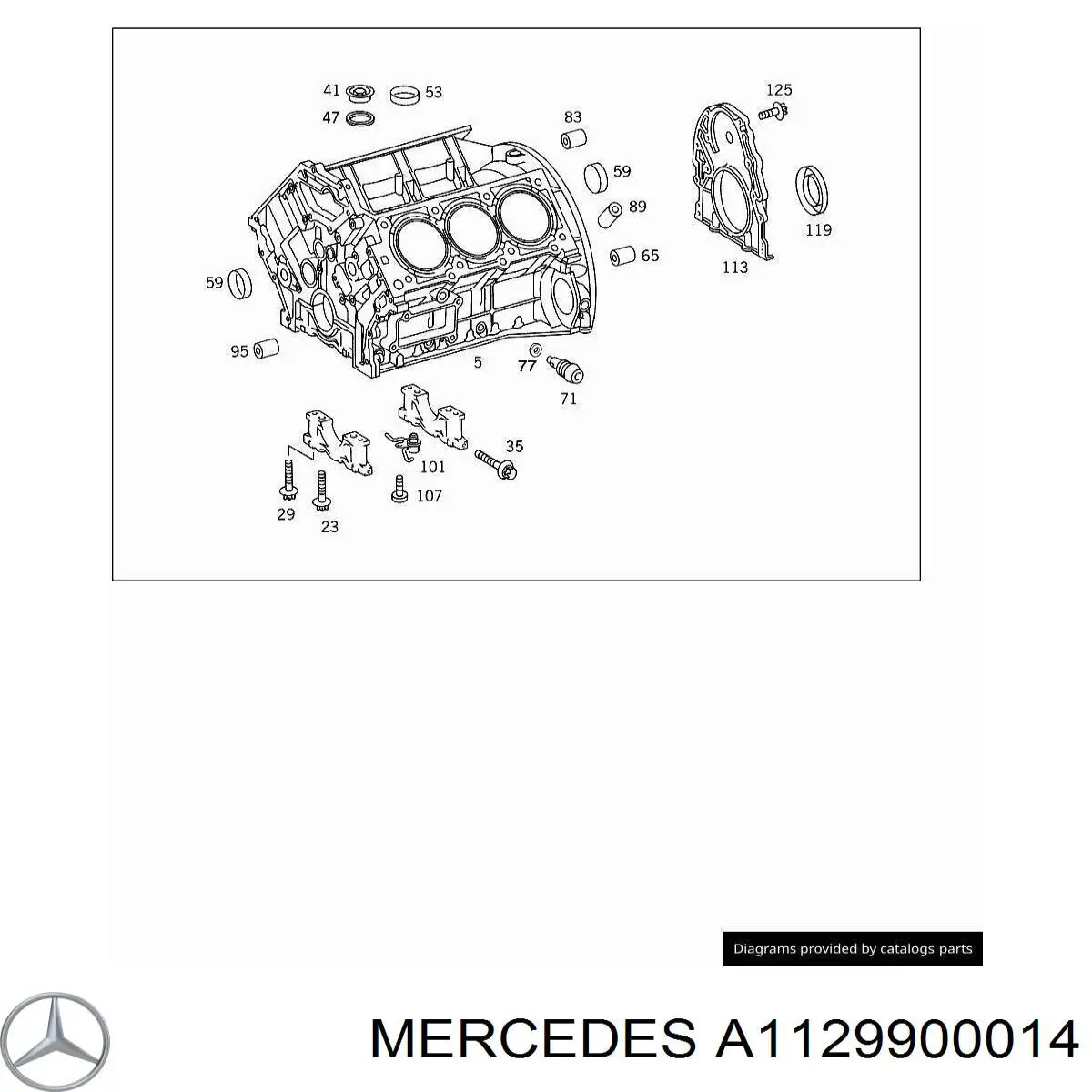  Mercedes A1129900014 precio, desde 15,30 EUR