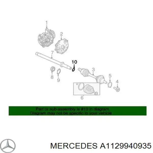 Comprar A1129940935 Mercedes 