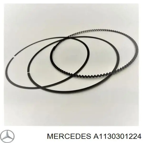1130301224 Mercedes aros de pistón para 1 cilindro, std