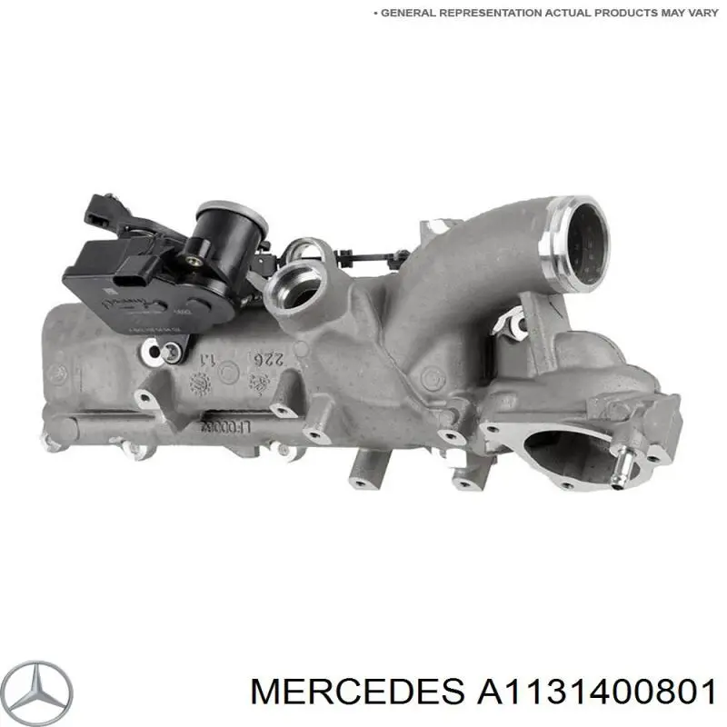 A1131400801 Mercedes colector de admisión, suministro de aire