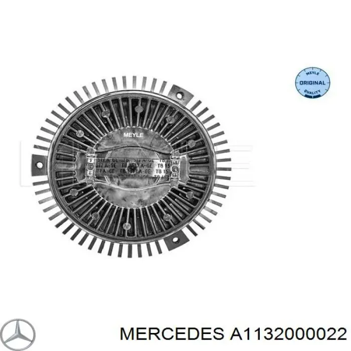 A1132000022 Mercedes embrague, ventilador del radiador