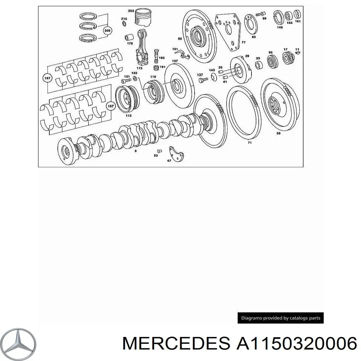 A1150320006 Mercedes