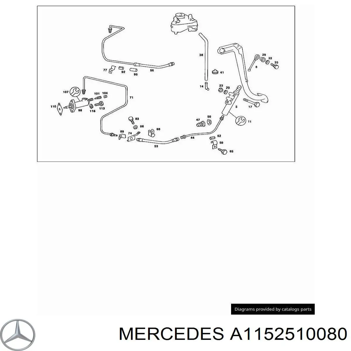 Comprar A1152510080 Mercedes 