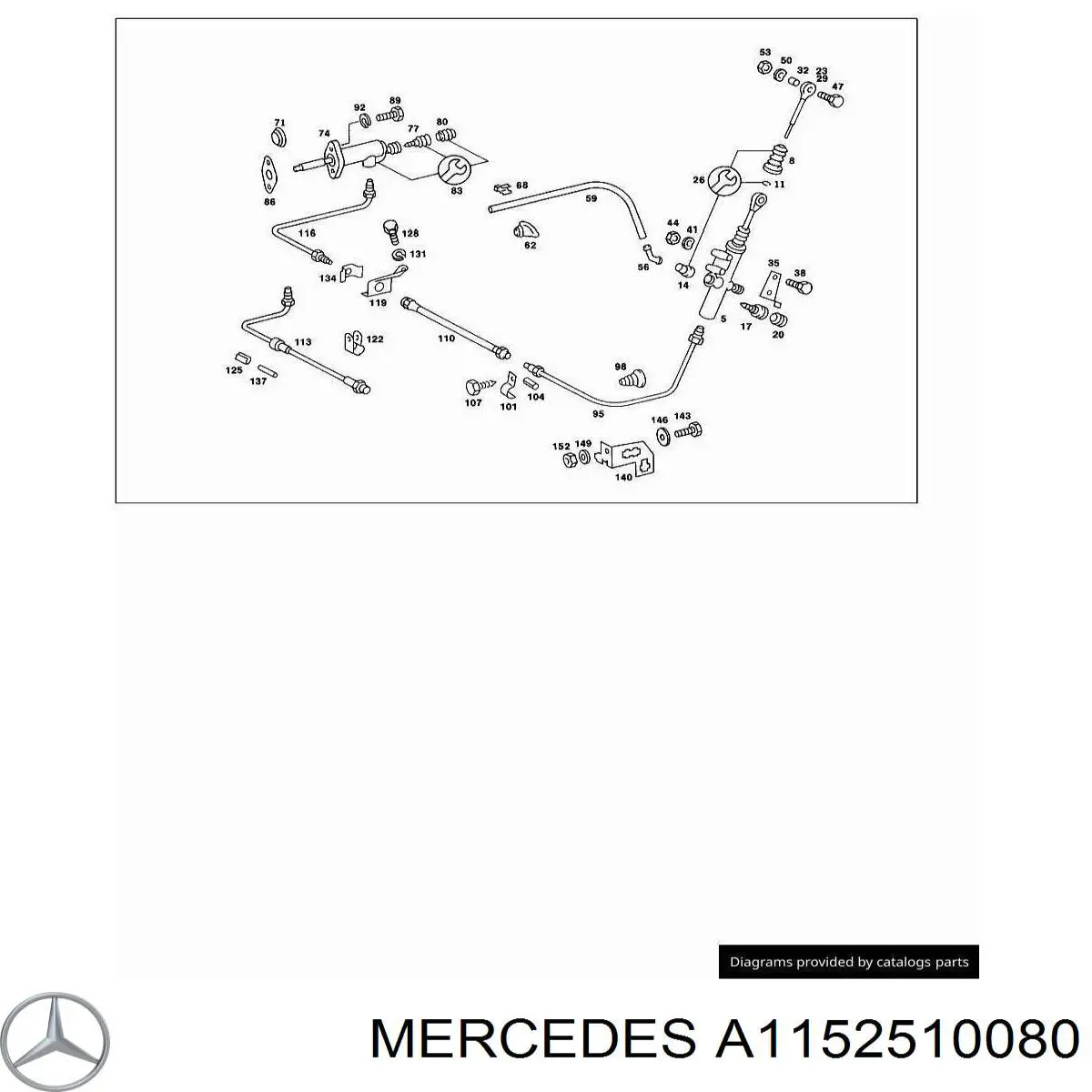  Mercedes A1152510080 precio, desde  