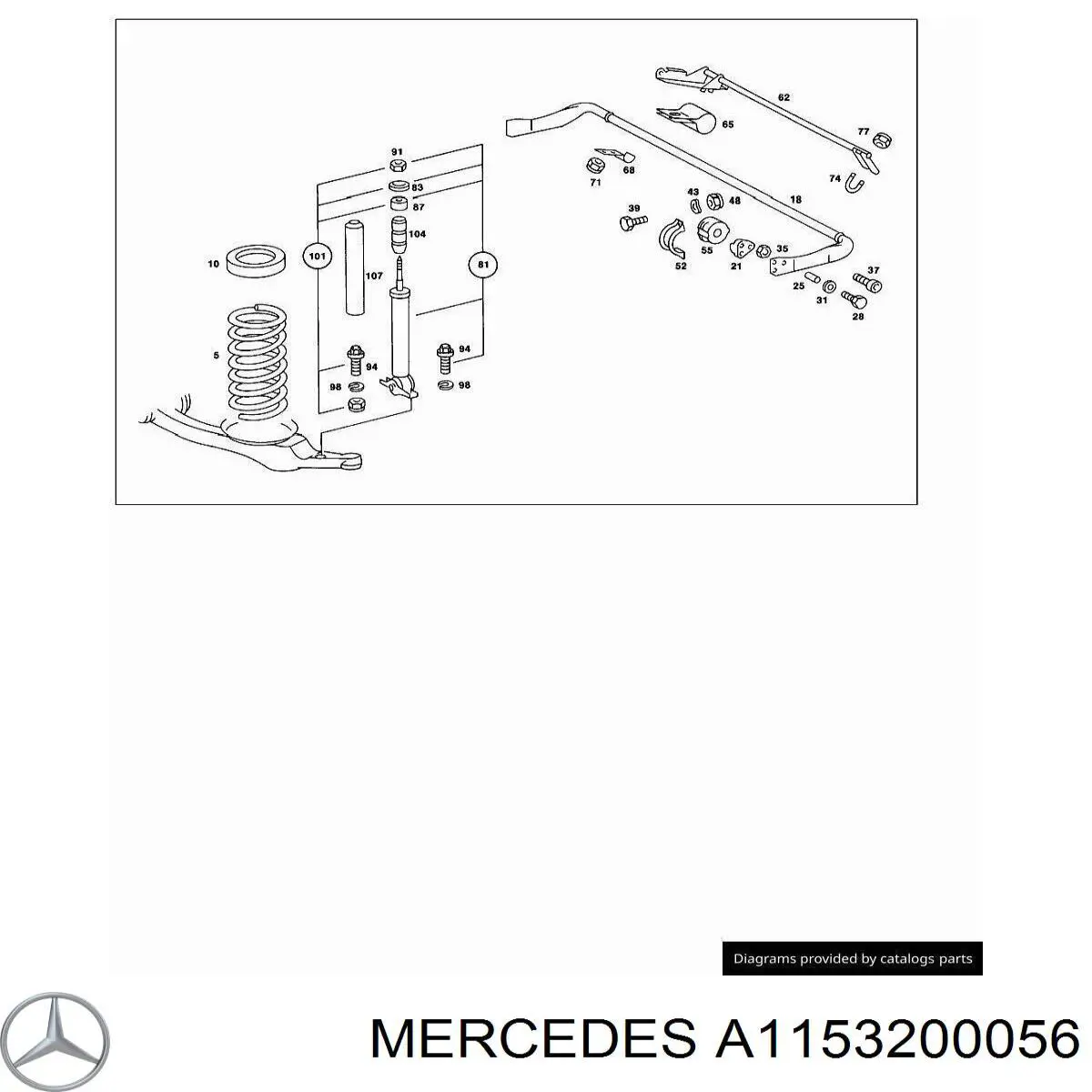 A1153200056 Mercedes 