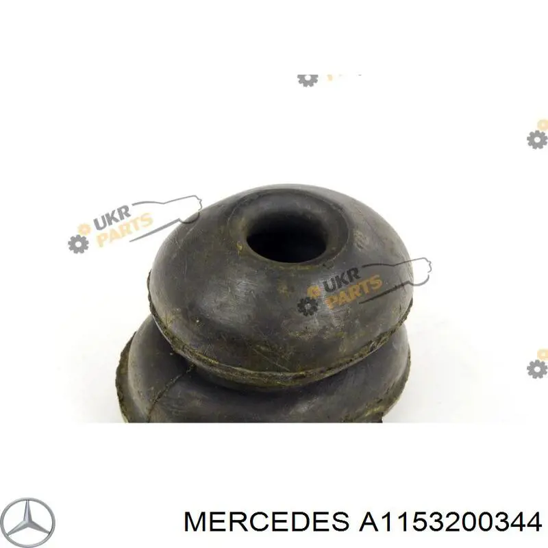 A1153200344 Mercedes almohadilla de tope, suspensión trasera