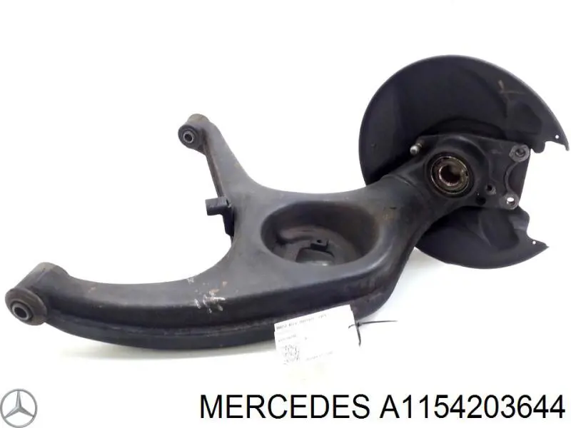Comprar A1154203644 Mercedes Protector de disco de freno trasero derecho