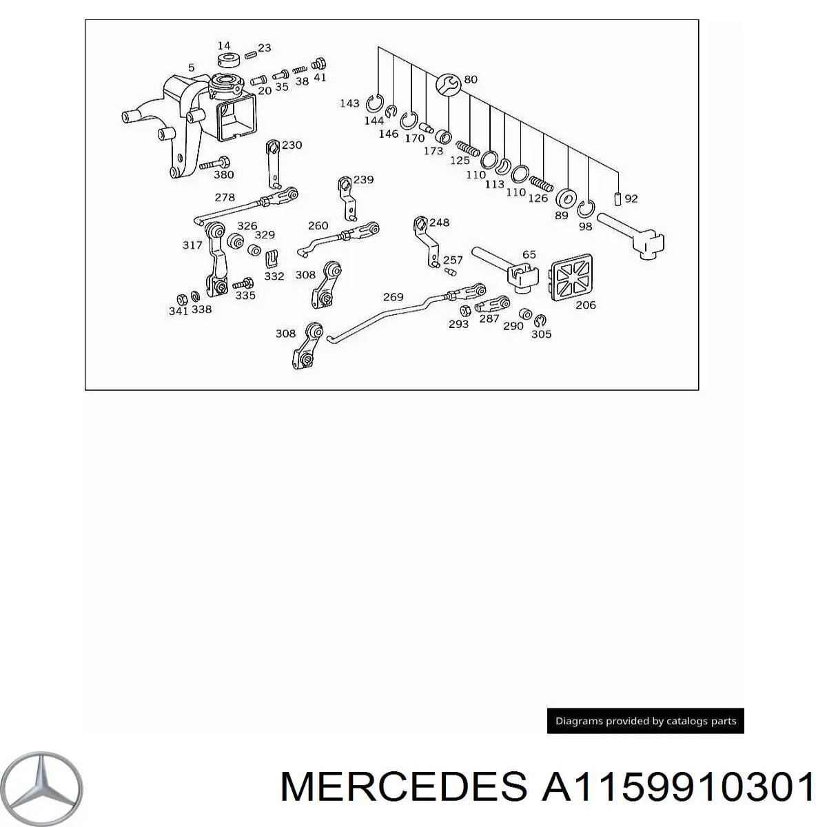 A1159910301 Mercedes 