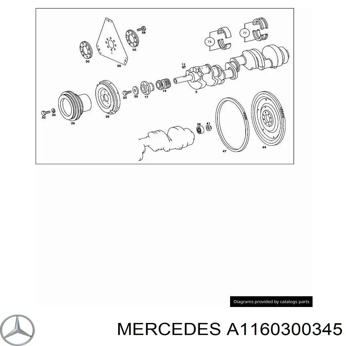  Mercedes A1160300145 precio, desde 685,01 EUR