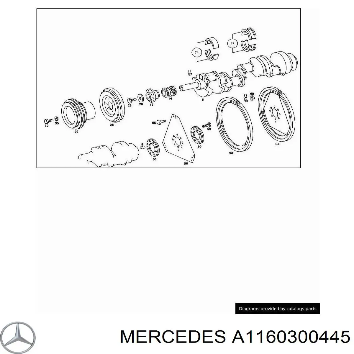  Mercedes A1160300445 precio, desde 139,43 EUR