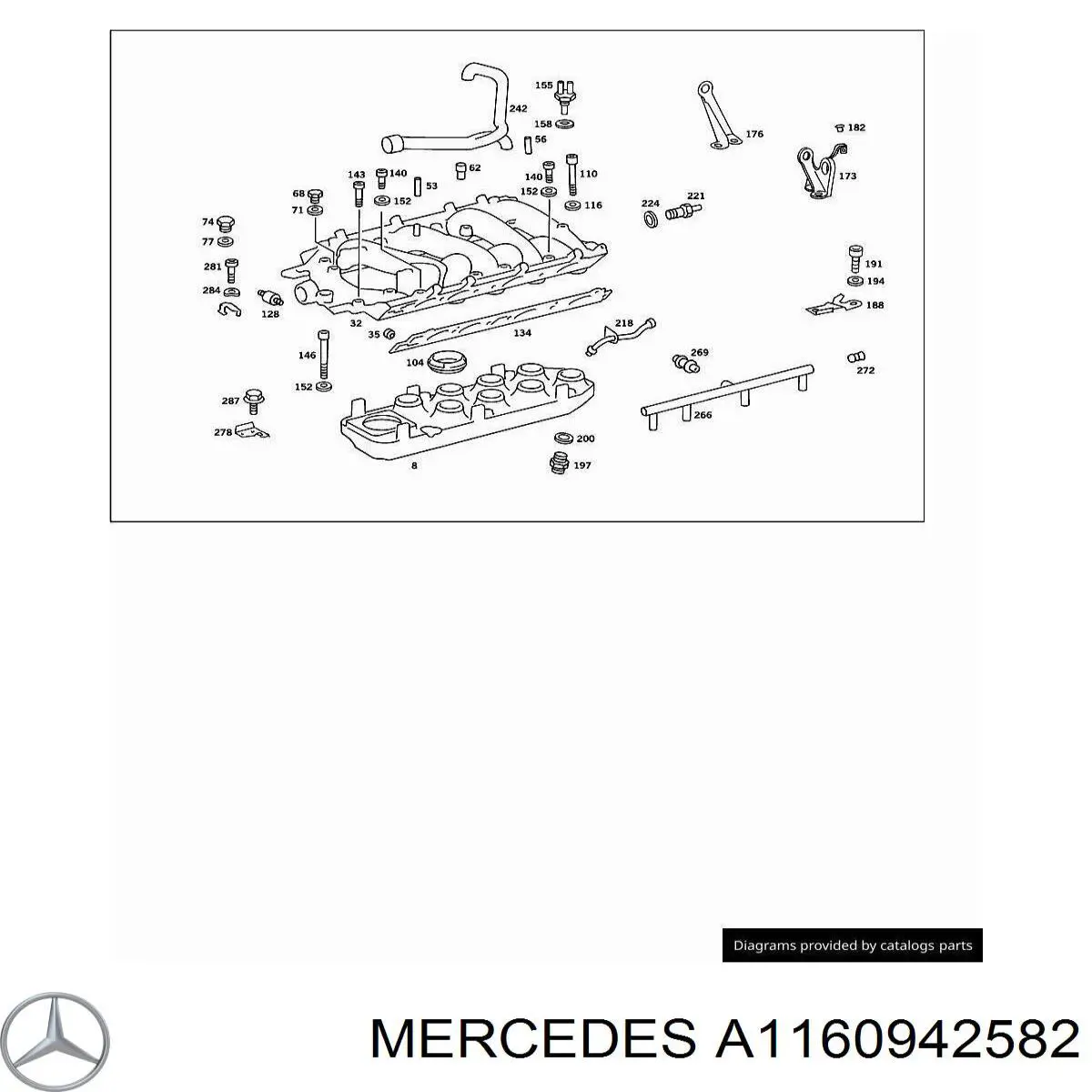 Válvula PCV Mercedes 1160942582 precio, desde 14,33 EUR