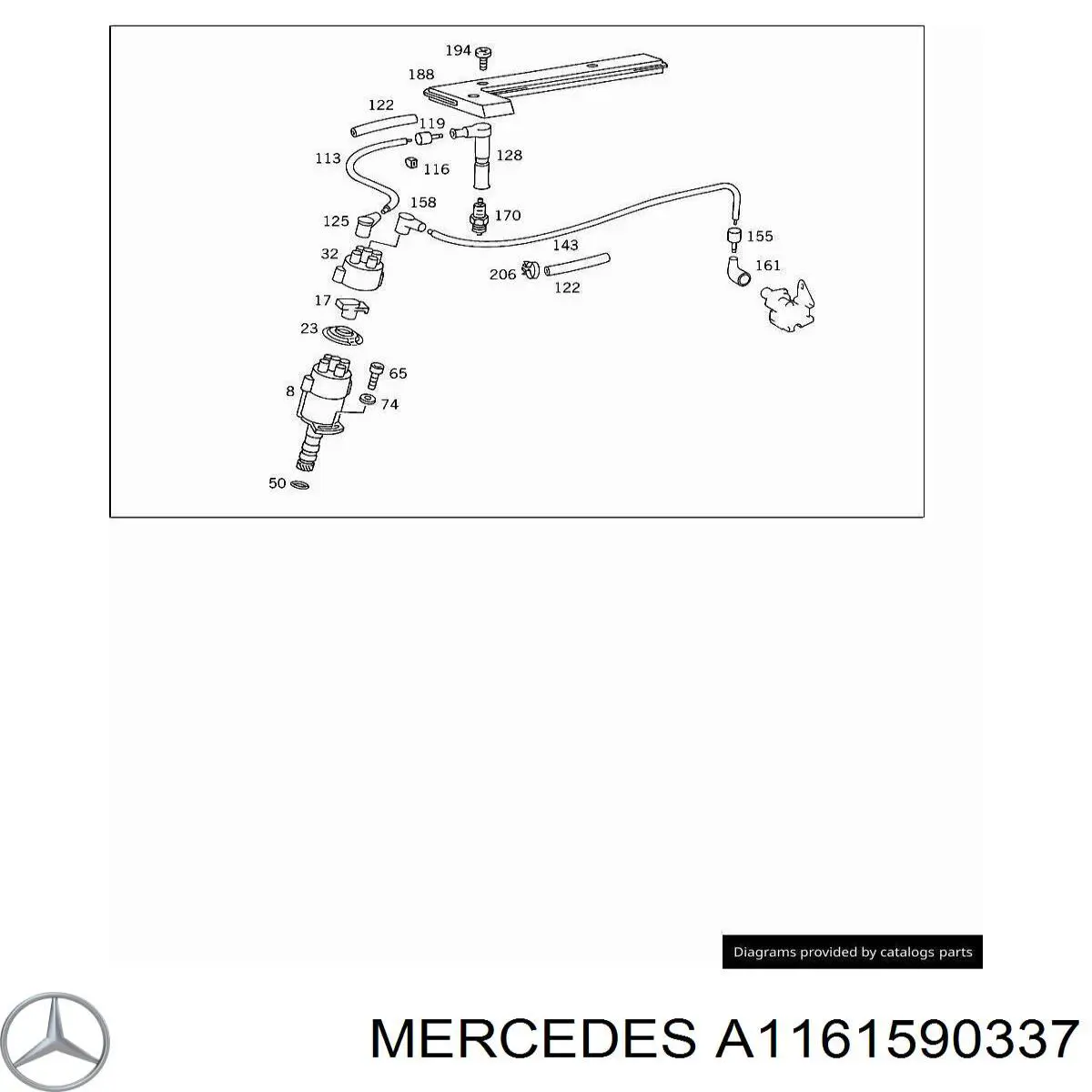 Comprar A1161590337 Mercedes 