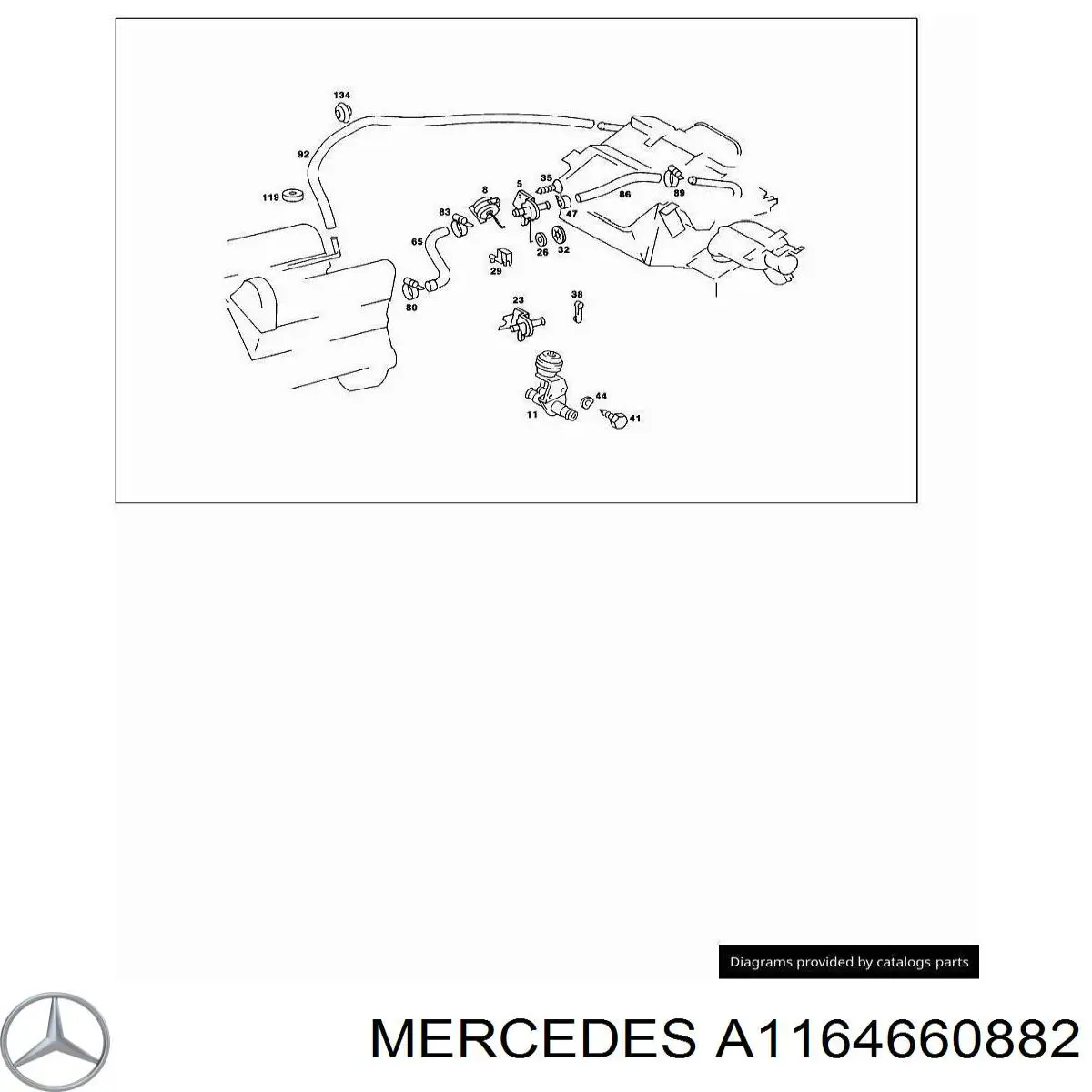  Mercedes A1164660882