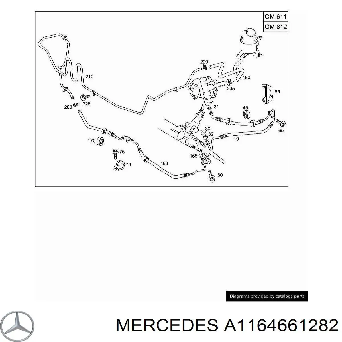  Mercedes A1164661282 precio, desde 8,08 EUR