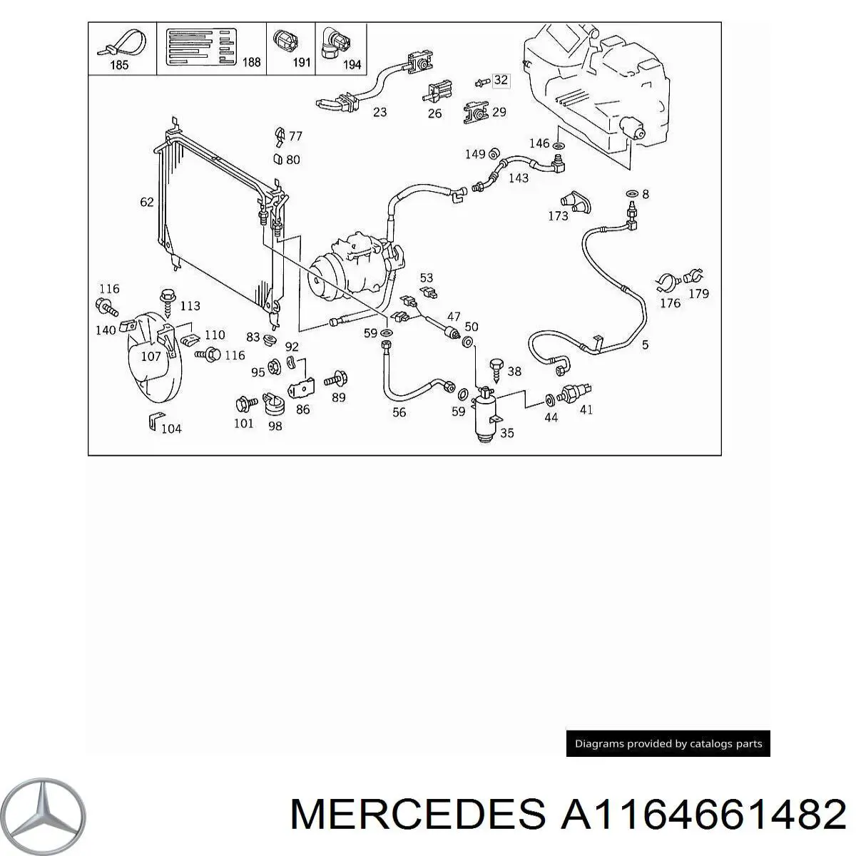 Comprar A1164661482 Mercedes 
