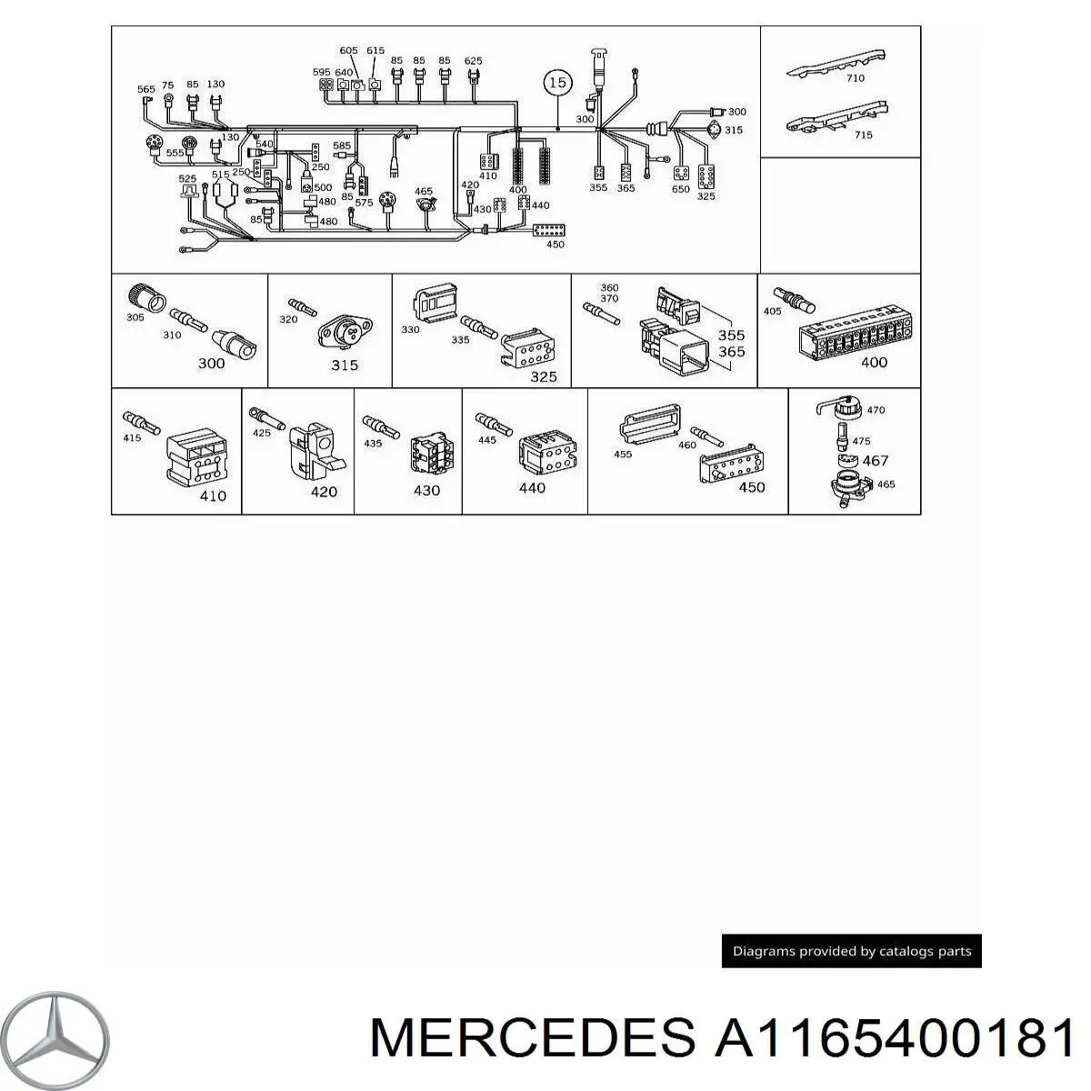  Mercedes A1165400181
