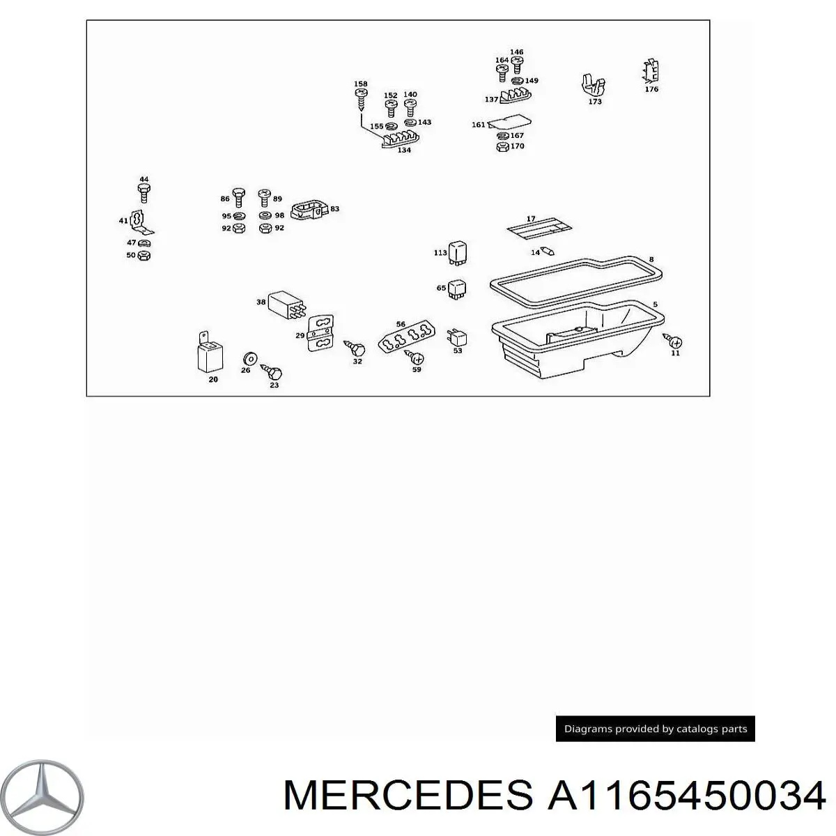 A1165450034 Mercedes