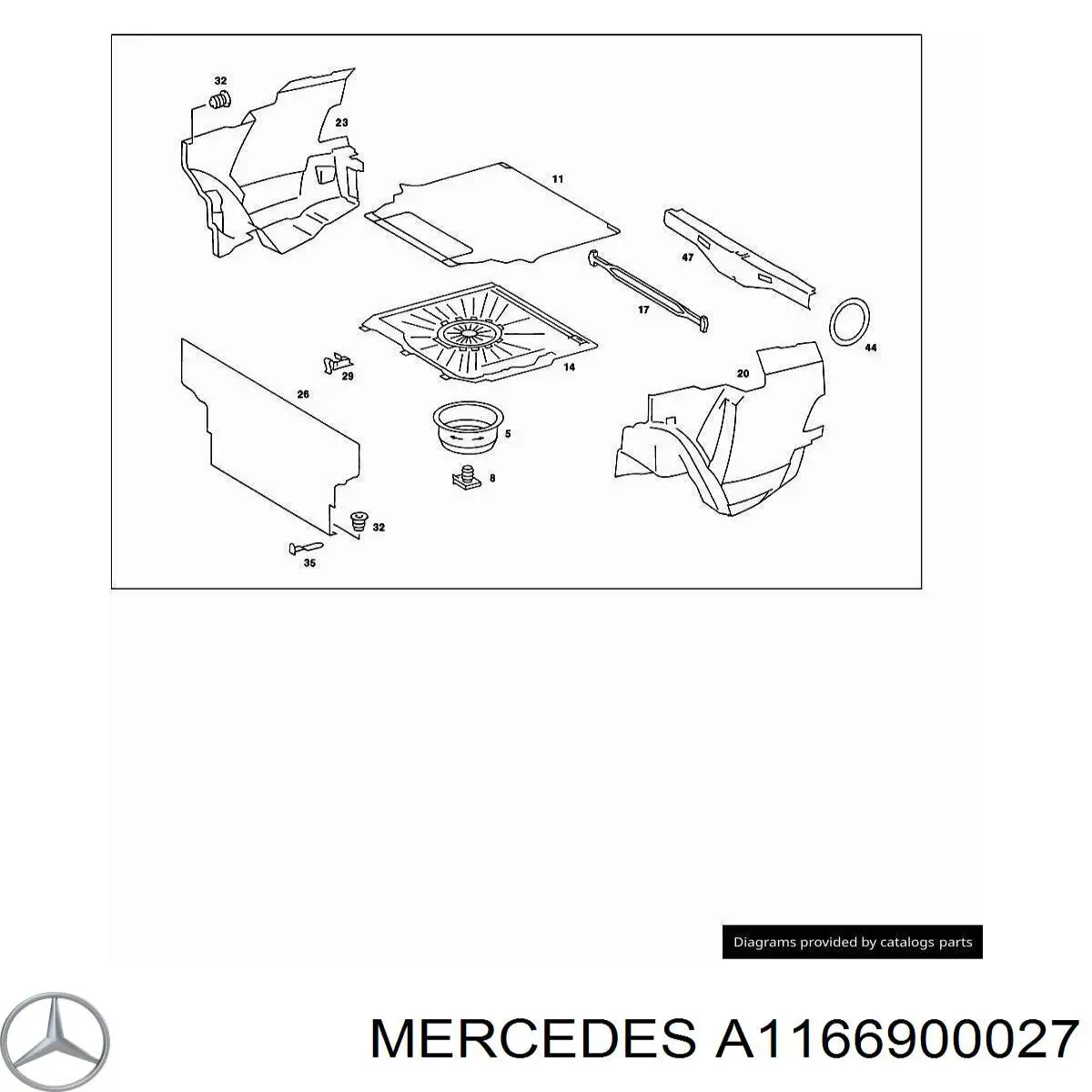 A1166900027 Mercedes