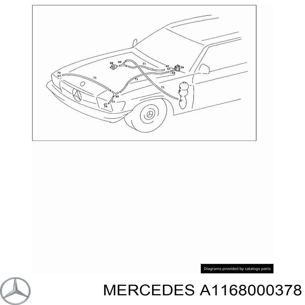 Válvula de mando de ralentí Mercedes A1268000078 precio, desde 10,74 EUR