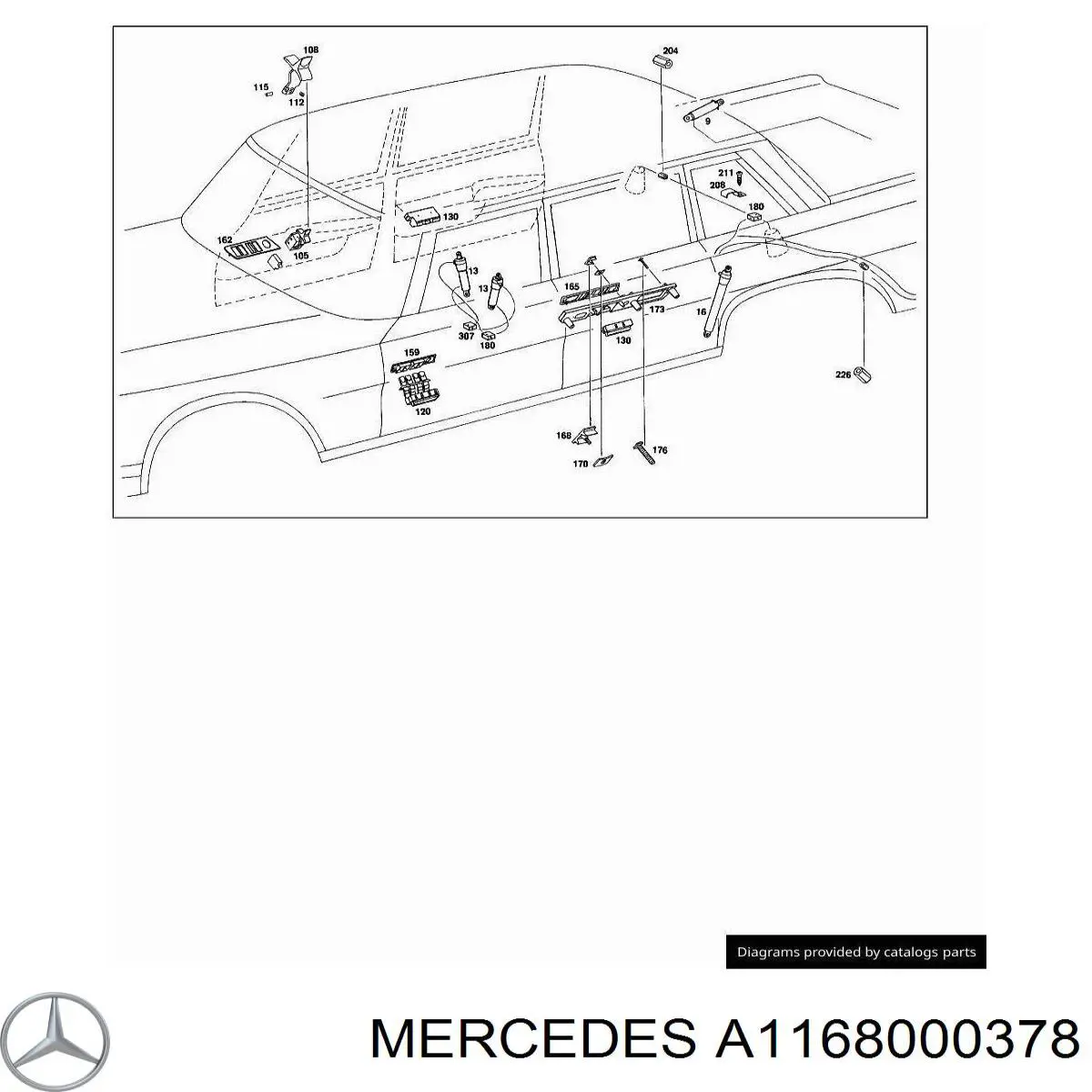 Comprar A1268000078 Mercedes Válvula de ralentí (IAC)