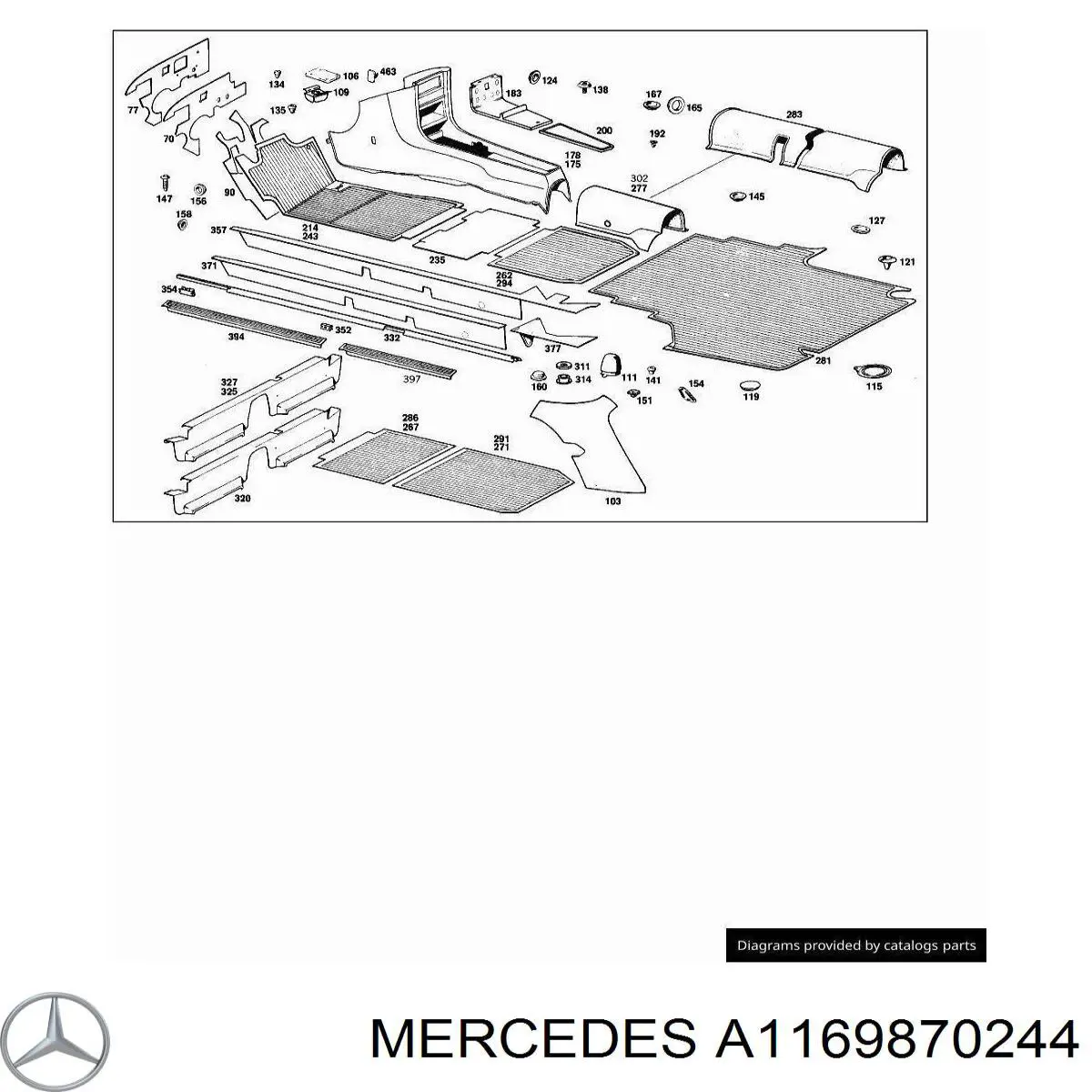 Comprar A1169870244 Mercedes 