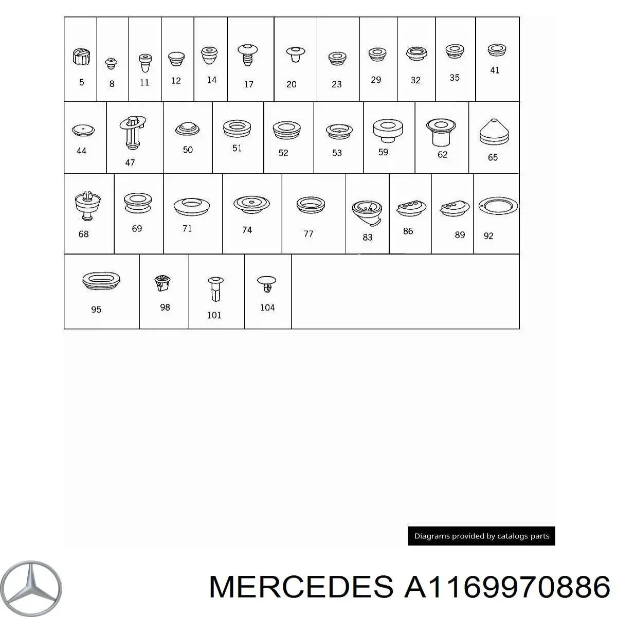 Comprar A1169970886 Mercedes 