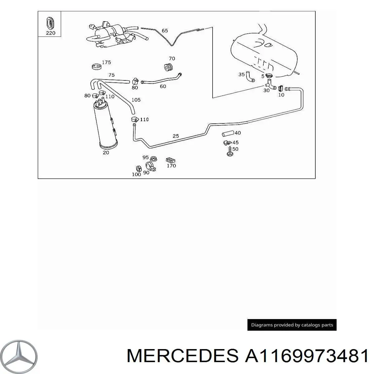 Comprar A1169973481 Mercedes 
