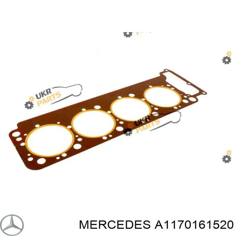 Empaque de culata derecha para Mercedes S (W126)