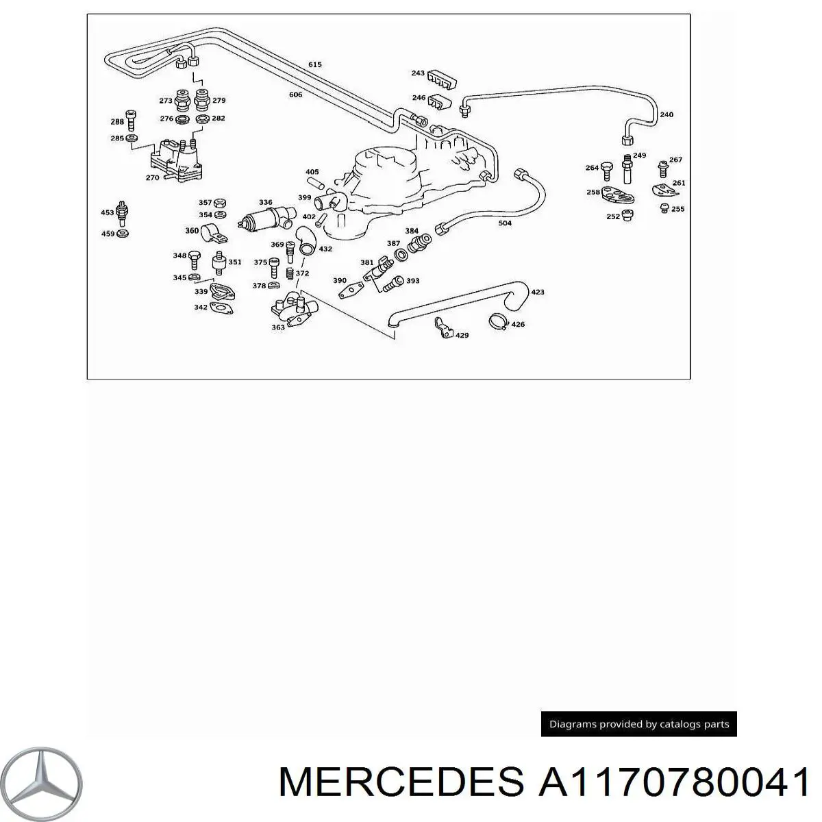 Mercedes A1170780041 precio, desde 18,00 EUR