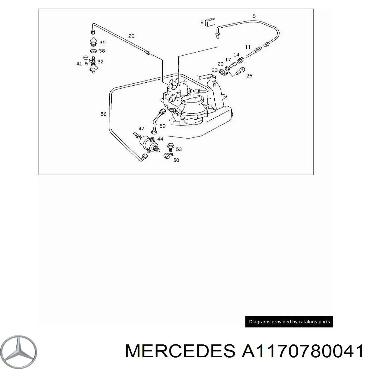 Comprar A1170780041 Mercedes 