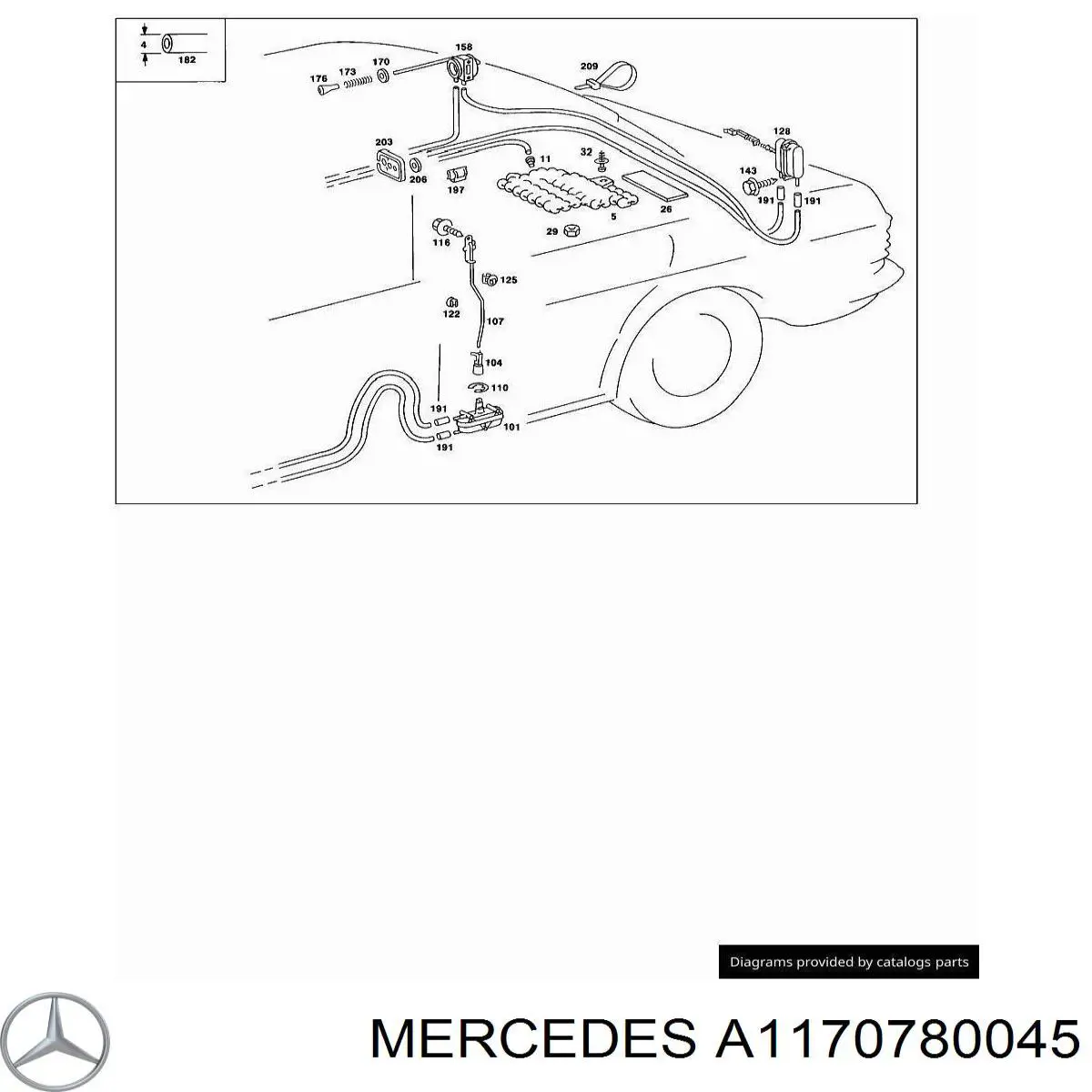 A1170780045 Mercedes 