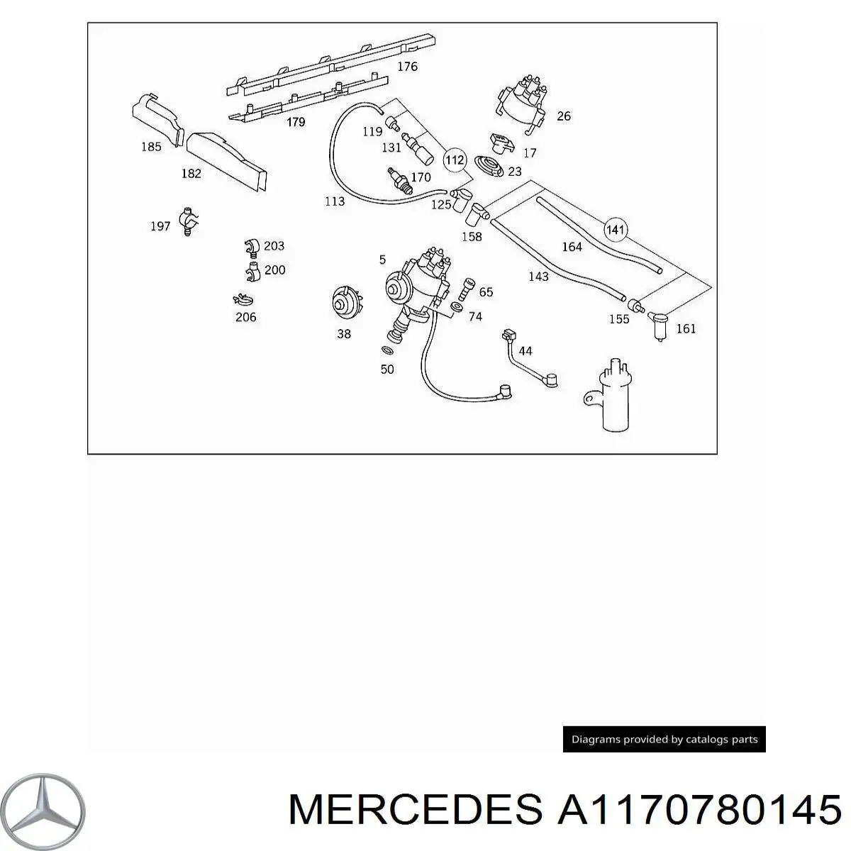  Mercedes A1158050322