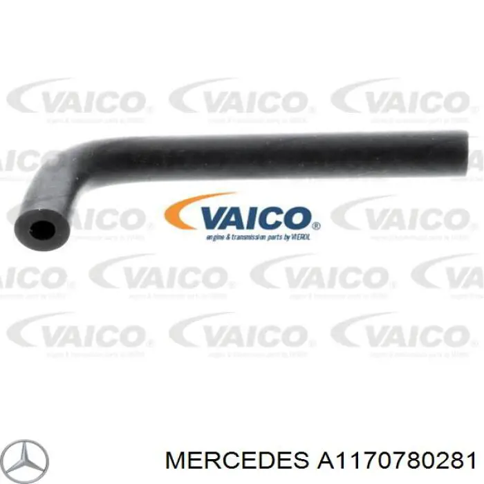 Manguera de vacío universal Mercedes A1170780281 precio, desde 3,34 EUR