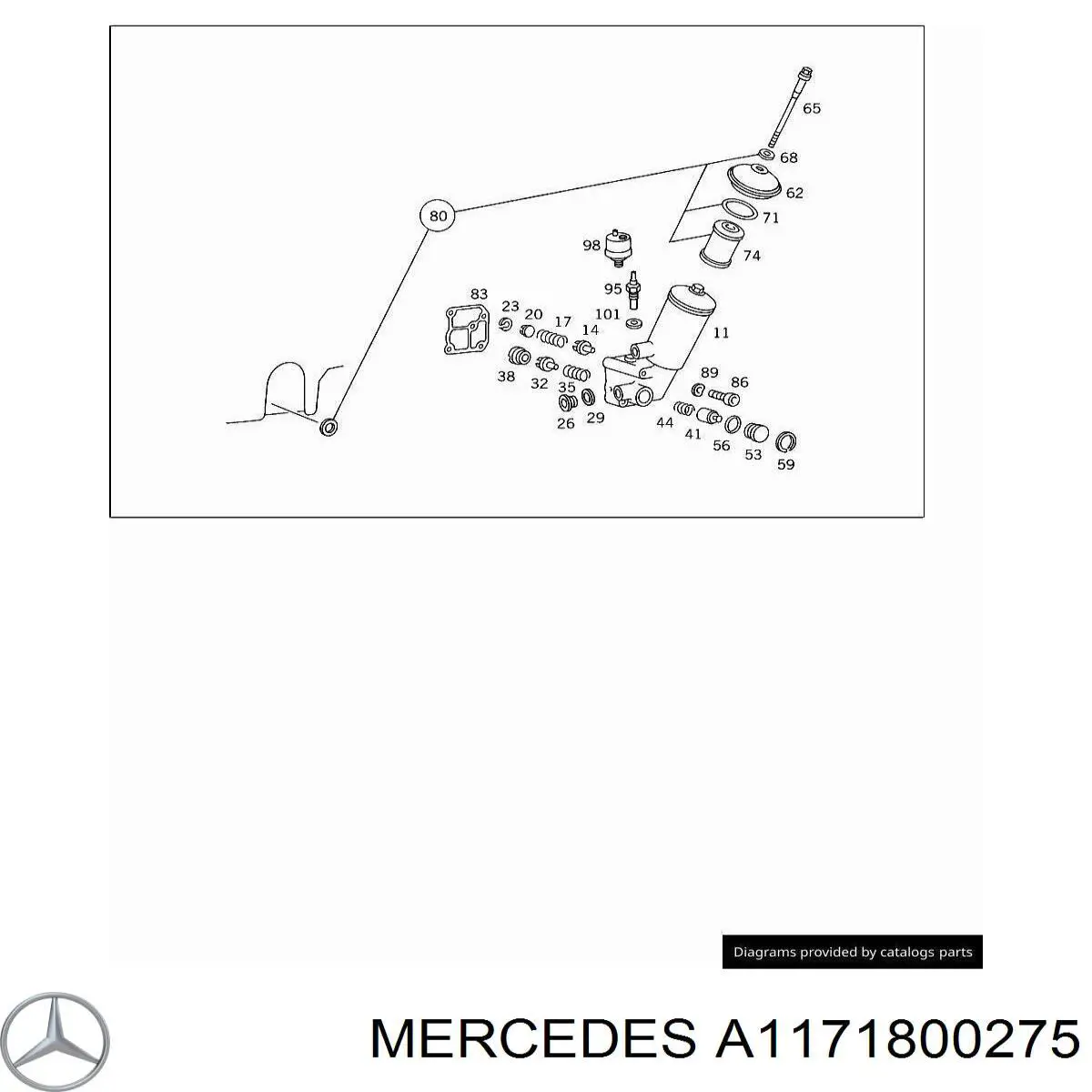 Comprar A1171800275 Mercedes 