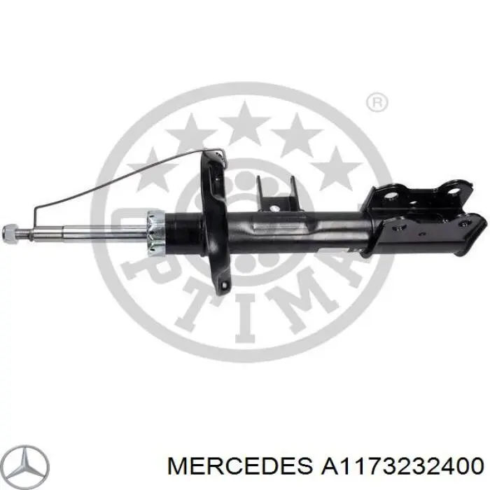 A2463233000 Mercedes amortiguador delantero derecho