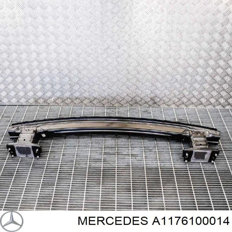 A1176100014 Mercedes Refuerzo de parachoques trasero