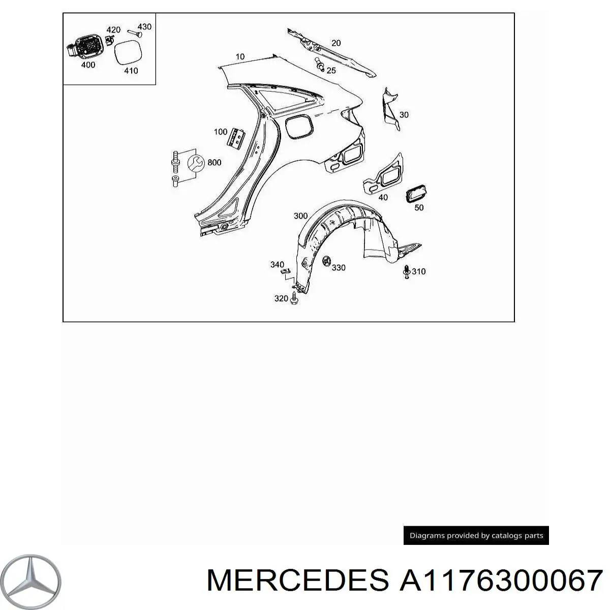 A1176300067 Mercedes