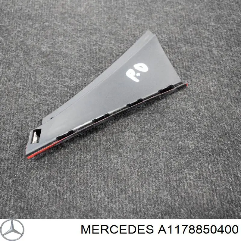 Soporte de parachoques delantero derecho Mercedes A1178850400 precio, desde 31,02 EUR