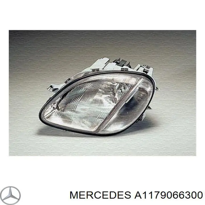 A1179066300 Mercedes faro izquierdo