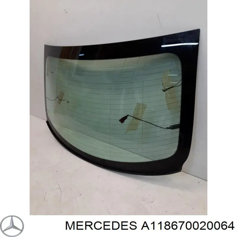 Luna trasera A1186700200 Mercedes