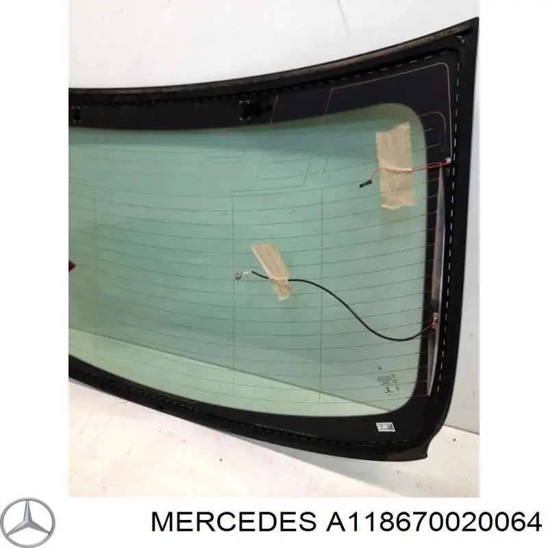 Comprar A1186700200 Mercedes Luna trasera